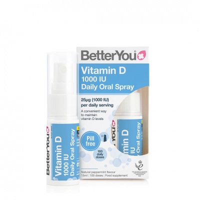 Better You Vitamin D 1000iu Daily Oral Spray 15ml